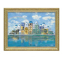 アートパネル 白石 創多 「名画のレイクアイランド」 【直送品】 返品・キャンセル・他商品と同時購入は不可