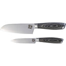 煌刃乃波 ダマスカス包丁セット メーカー直送 ▼返品・キャンセル不可【他商品との同時購入不可】