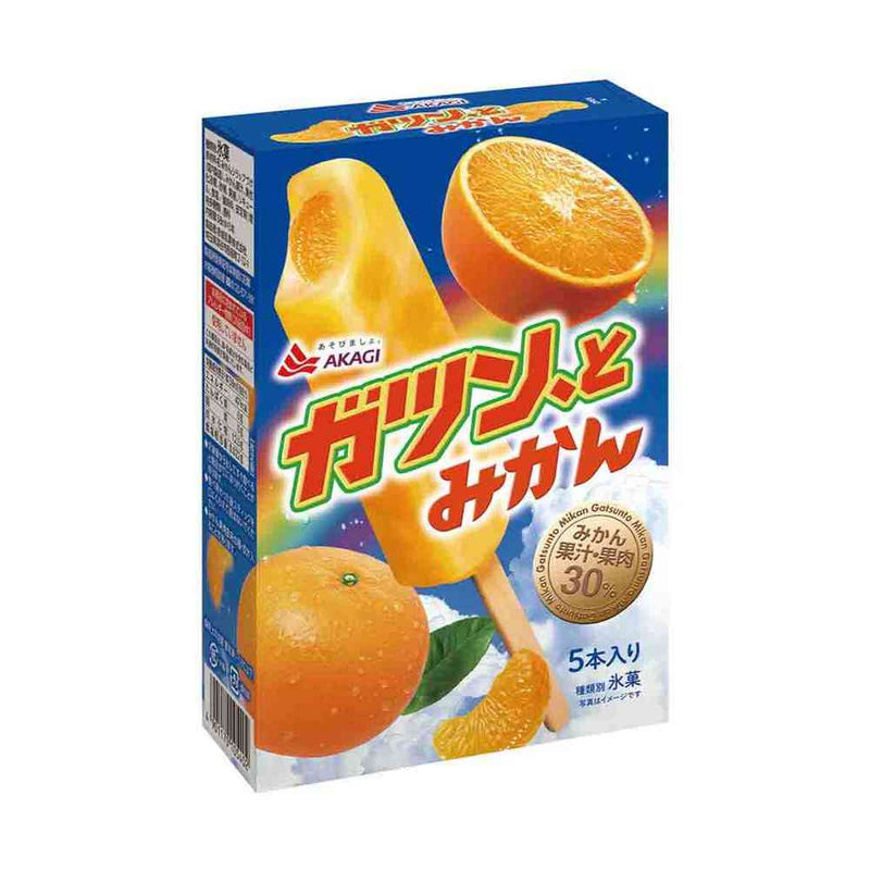 ◇赤城乳業 ガツン、とみかん58ml×5本×7個【直送品・クール