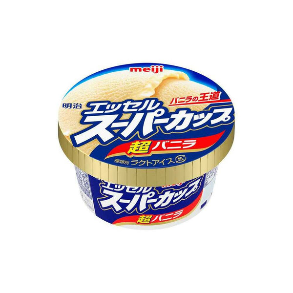 ◆［アイス］ 明治 エッセルスーパーカップ超バニラ 200ml×6個  メーカー直送 クール便 ▼返品・キャンセル不可【他商品との同時購入不可】