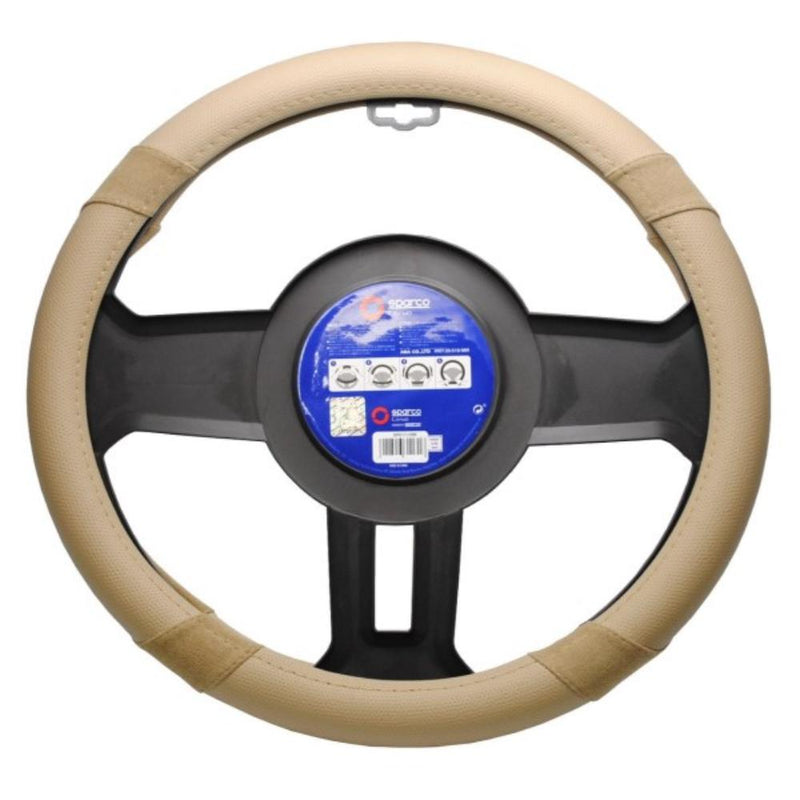 SPC1112BE-J スパルココルサ ステアリングカバーM  メーカー直送 ▼返品・キャンセル不可【他商品との同時購入不可】