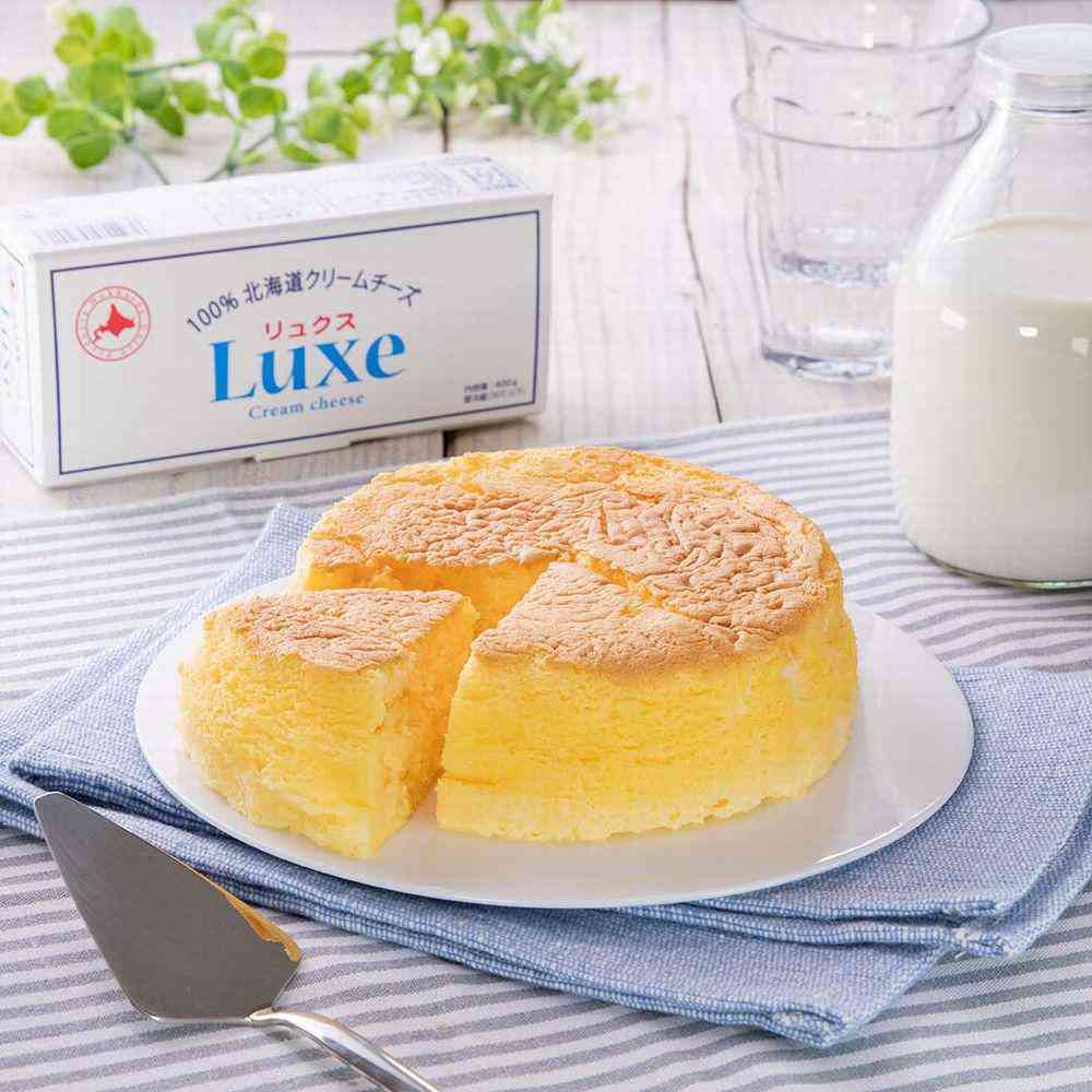 ◇[冷蔵] 北海道乳業 Luxe 100％北海道産クリームチーズ400g×5箱400g×5