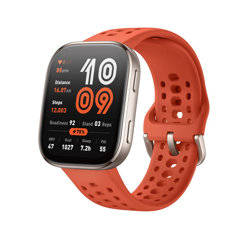 アースリボーン Amazfit Bip 6 レッド 27.9g