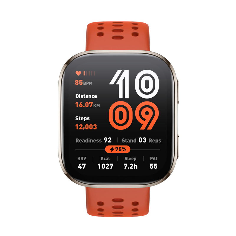 アースリボーン Amazfit Bip 6 レッド 27.9g