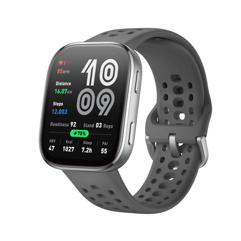 アースリボーン Amazfit Bip 6 チャコール 27.9g