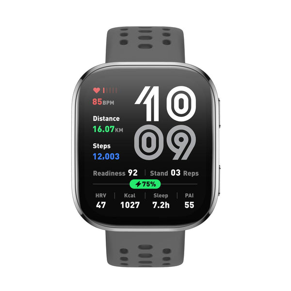 アースリボーン Amazfit Bip 6 チャコール 27.9g