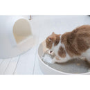 猫用トイレ スノードーム型 メーカー直送 ▼返品・キャンセル不可【他商品との同時購入不可】