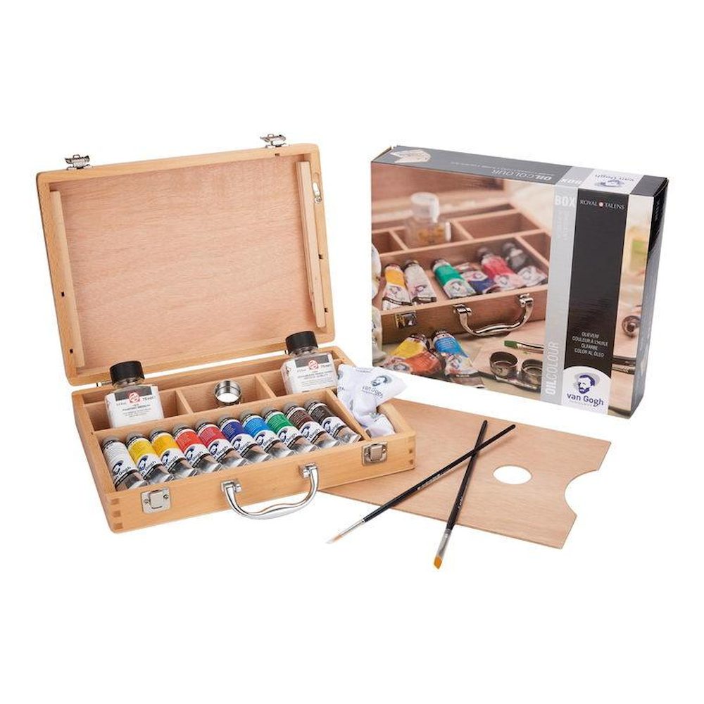 ターレンス ヴァンゴッホ油彩木箱セットBASIC-BOX 【直送品】 返品