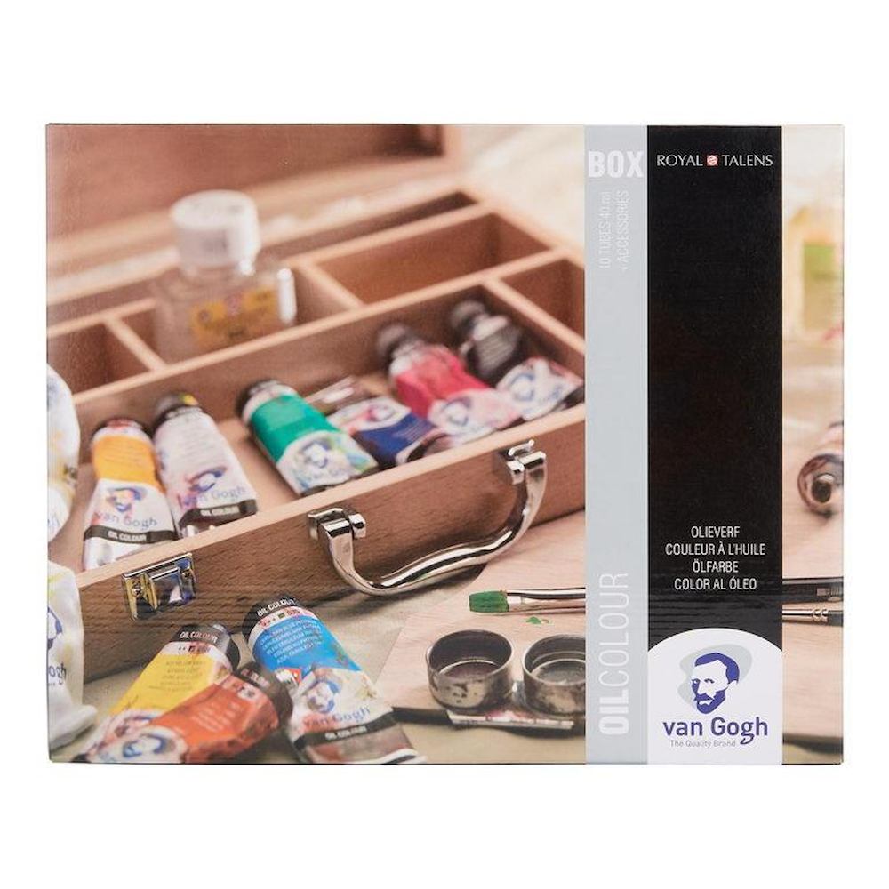 ターレンス ヴァンゴッホ油彩木箱セットBASIC-BOX 【直送品】 返品