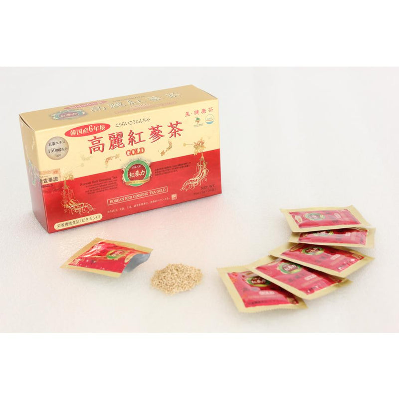 30 packs of Korean red ginseng tea gold