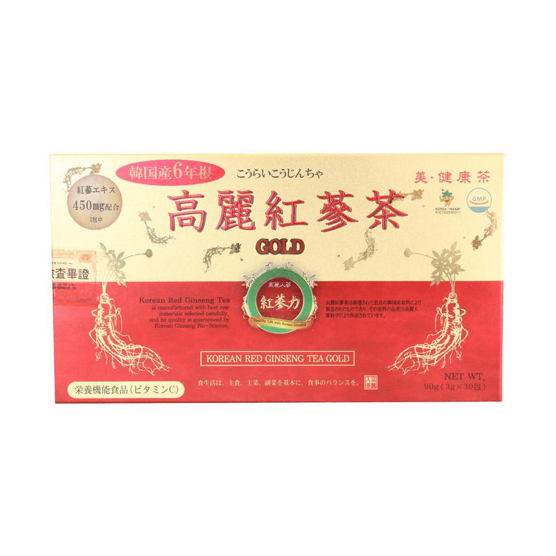 30 packs of Korean red ginseng tea gold