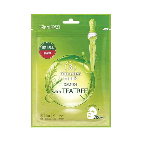 Mediheal 3 Minute Mask Carmide Tea Tree 7 pieces