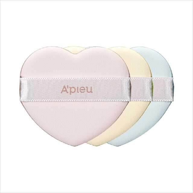 MISSHA APEU Heart Puff 3 pieces