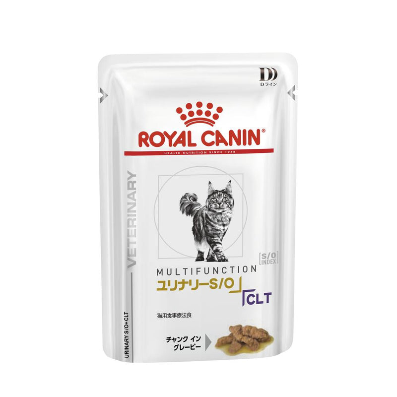  CANIN MULTIFUNCTION ユリナリー S/O CLT 猫用 ユリナリーS/O ＋CLT パウチ 85g×12
