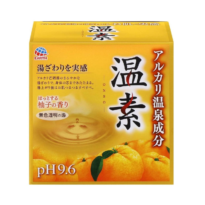 [医药部外品] Earth Pharmaceutical 温水柚子香味 30g x 15 包