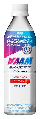 ◆ [Food for Specified Health Uses (FOSHU)] Meiji Varm Smart Fit Water Apple Flavor 500ml 500ml
