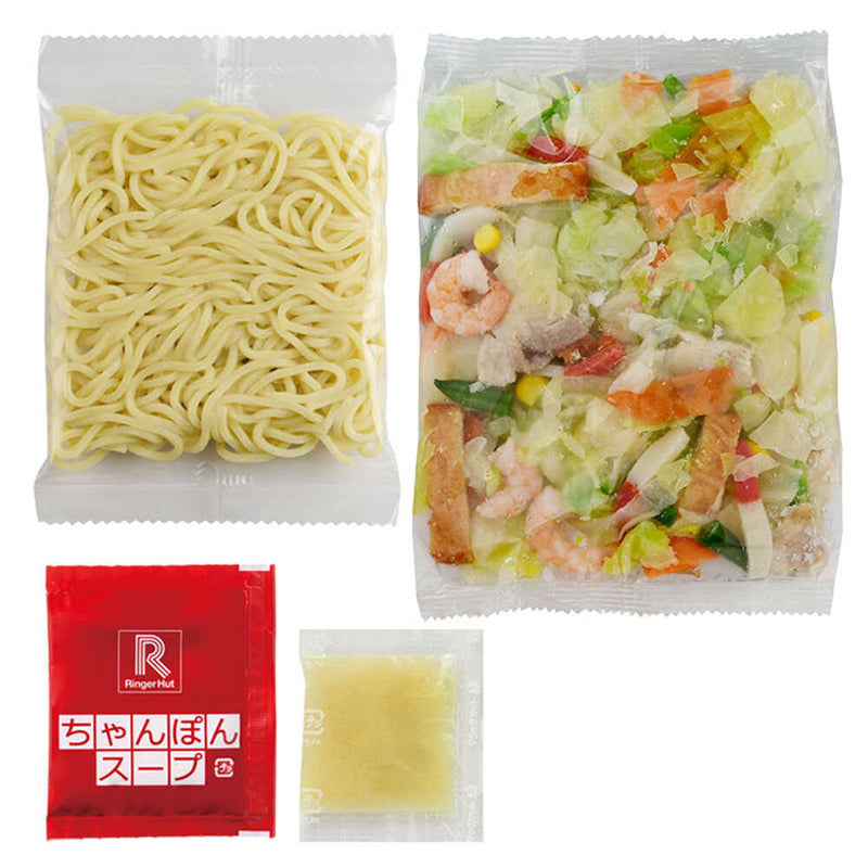 ◆ [Cool Delivery] Ringer Hut Vegetable Champon 5 Meal Set Directly from Manufacturer ▼No returns or cancellations [Cannot be purchased at the same time as other products] 