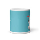 【サンドラッグ Online Store限定】サンドラッコ博士 ブルー- 光沢マグカップ（ホワイト）メーカー直送 返品不可 送料無料対象外