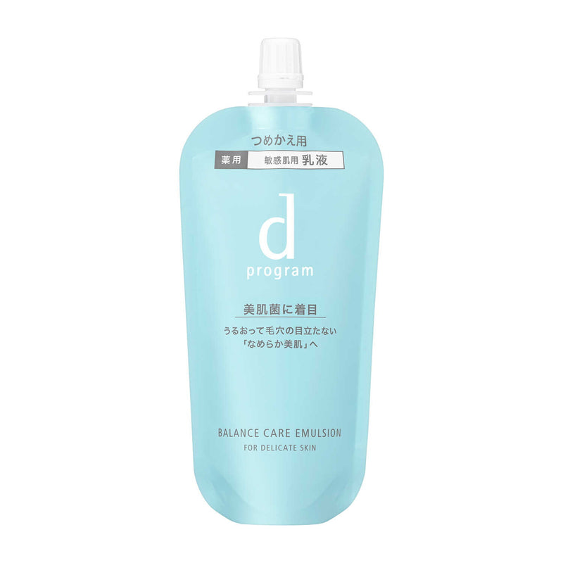 [Quasi-drug] Shiseido d program balance care emulsion refill 88ml