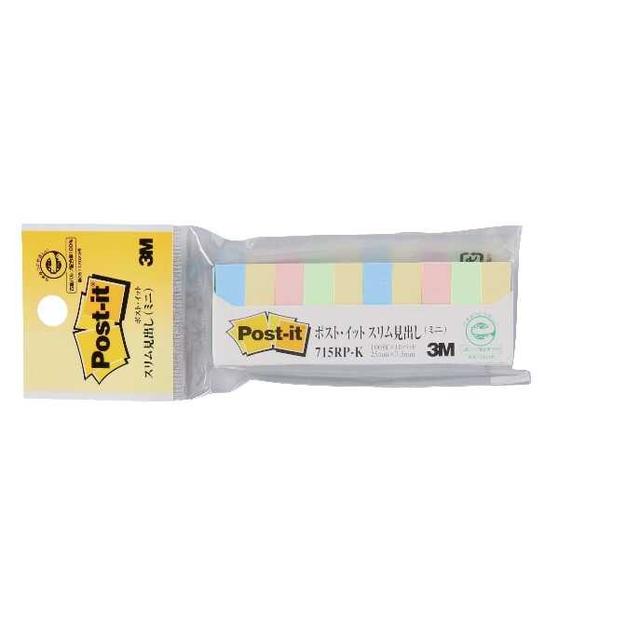 3M Post-it Slim Heading Mixed Color