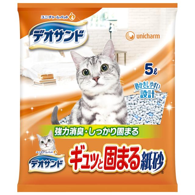 Unicharm Deosand Paper Sand 5L