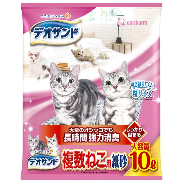 Unicharm Deo Sand Multiple Cat Paper Sand 10L