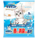 Unicharm Deo Sand Deodorizing Paper Sand Natural Soap Fragrance 5L