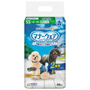 Unicharm manner wear ultra small dogs for boys SS size迷彩牛仔48件*