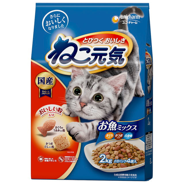 Neko Genki Fish Mix Bonito and White Fish 2KG