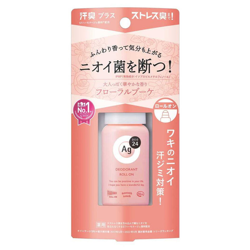 [医药部外品] AG Deo 24 Deodorant Roll-on DX Floral Bouquet 40ml