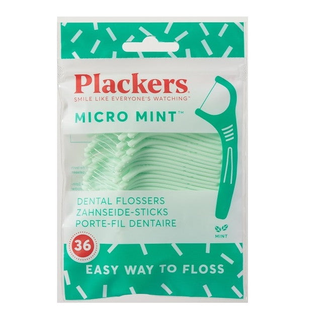 Plackers 微清洁薄荷 36 瓶