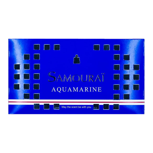 Samurai aquamarine fragrance box (air freshener) 170g