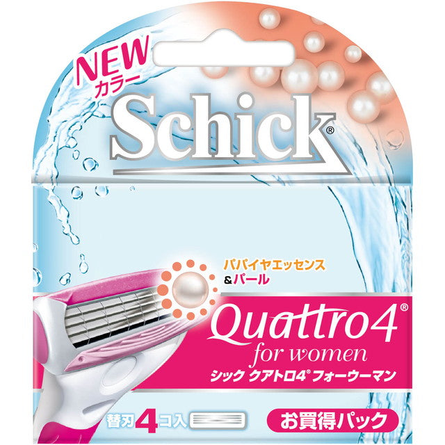 [15x points] Chic Quattro 4 Four Woman 4 replacement blades included