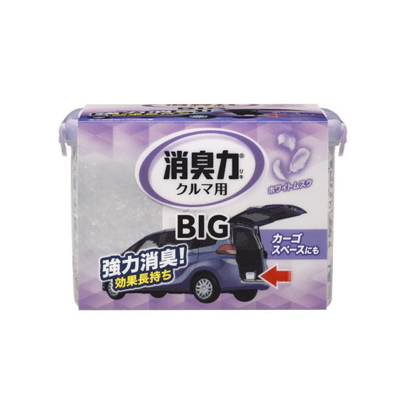 エステー クルマの消臭力BIG ホワイトムスク 900g