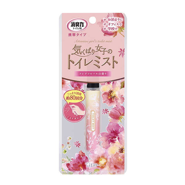 Deodorant Power Toilet Portable Type Flare Fleur Fragrance 9ML