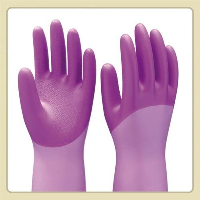 ST Family Vinyl Thick Finger/Palm Reinforced L Size Purple