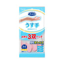 ST Family Vinyl Thin Fingertips Antivirus Processing M Size 3 Pairs Pack *