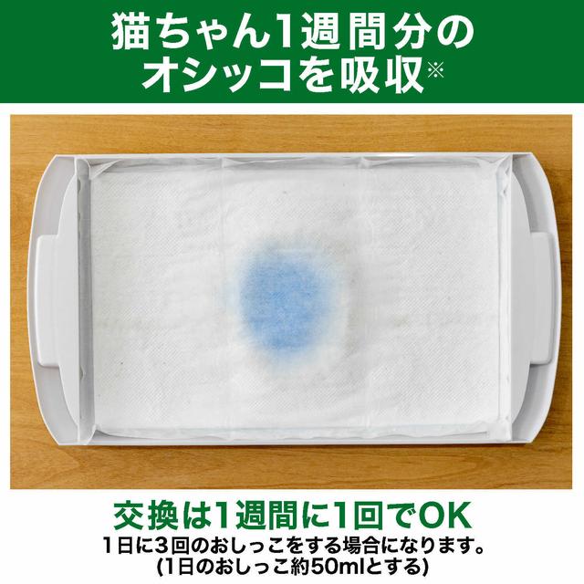 エステーペット 実感消臭シート 猫のシステムトイレ用 4枚入り　