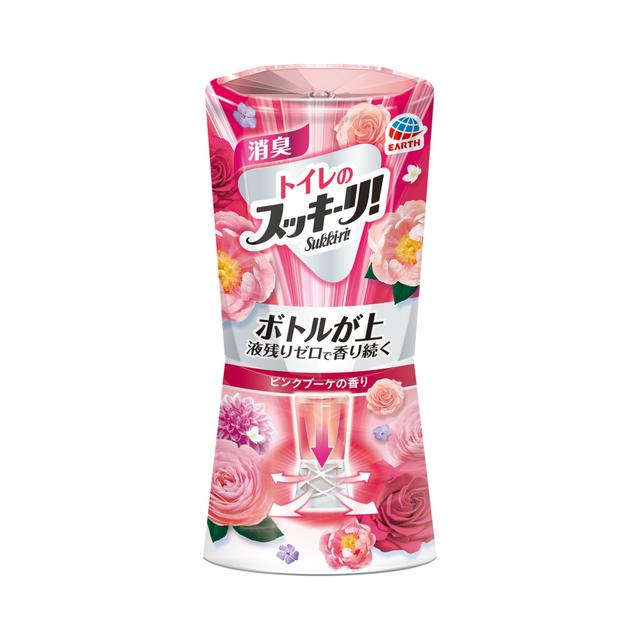 Earth Toilet Sukiri! Pink bouquet fragrance 400ml