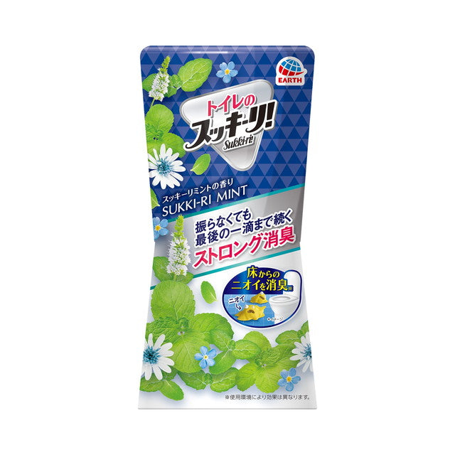 Earth Chemical Toilet no Sukiri! Sukkiri mint scent 400ml