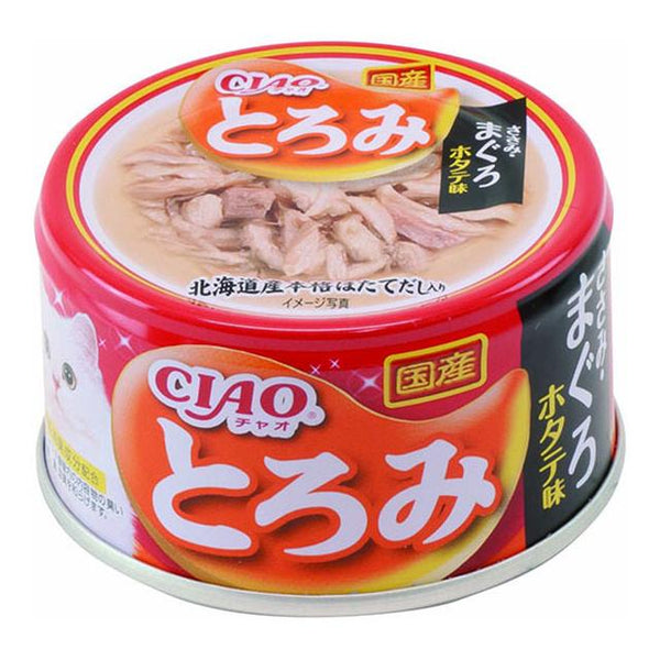 Inaba Ciao Thick Chicken Fillet/Tuna Scallop Flavor 80G