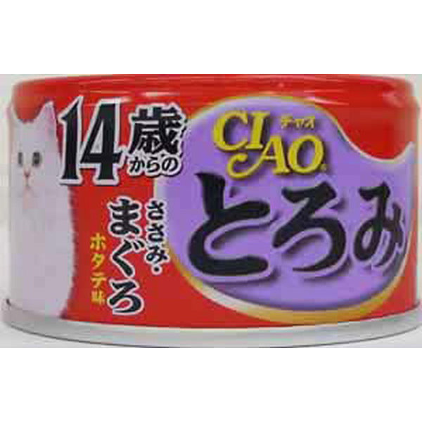 CIAO Toromi Chicken fillet and tuna scallop flavor from 14 years old