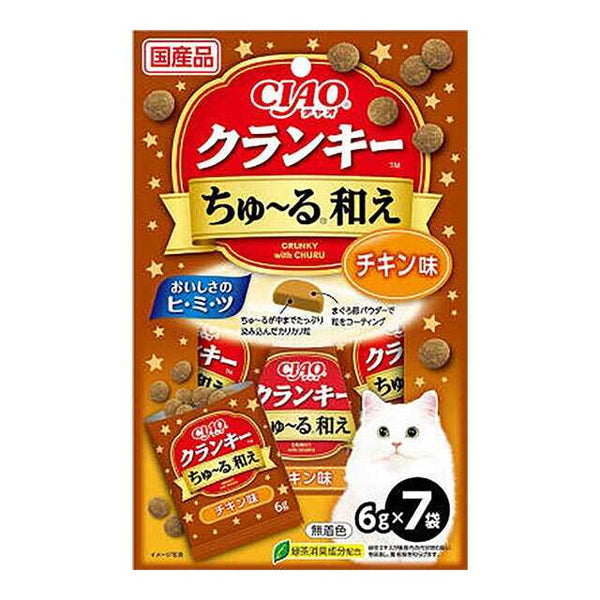 CIAO クランキ—ちゅ〜る和えチキン味 6g×7袋