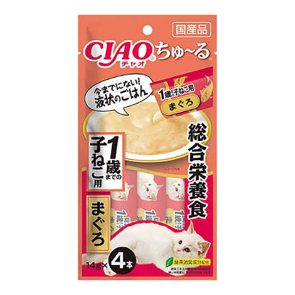 Churu 综合营养食品金枪鱼14g*4片1岁以下幼猫