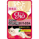 CIAOパウチ 1歳までの子ねこ用 まぐろ・ささみ