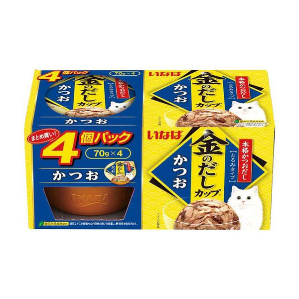 いなば 金のだしカップ かつお 70g×4個パック