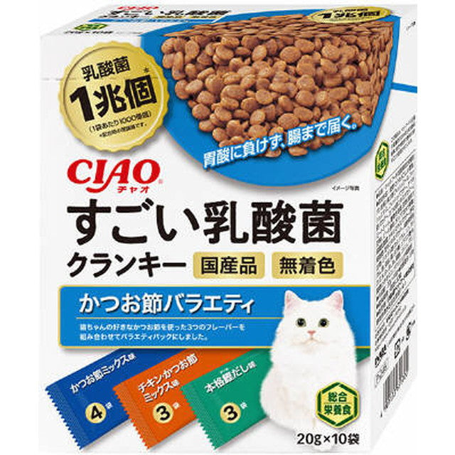 CIAO Amazing Lactic Acid Bacteria Cranky Katsuobushi Variety