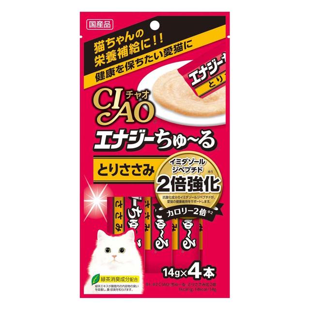 Inaba Chao Energy Chu Chicken Chicken 14g x 4 pieces