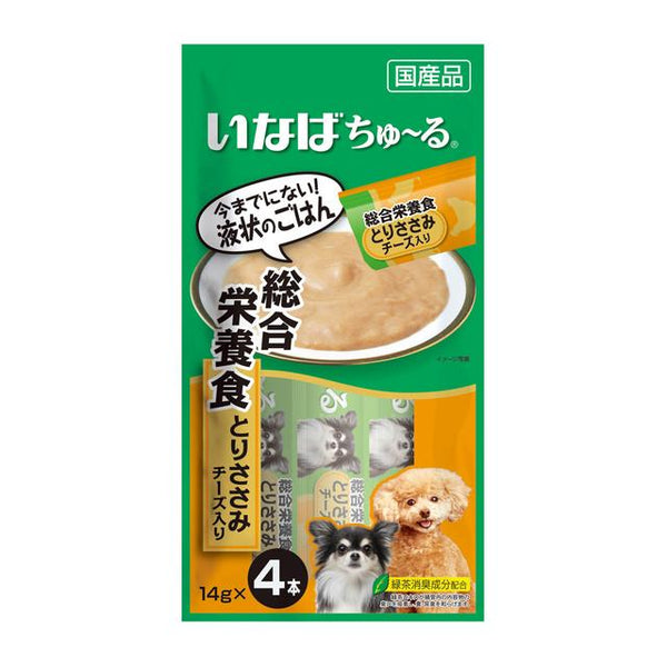 Inaba Churu Comprehensive Nutrition Tori Fillet Cheese For Dogs 14g x 4