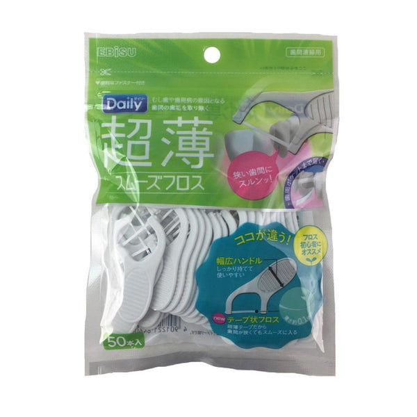 Ebisu Daily ultra-thin smooth floss 50 pieces